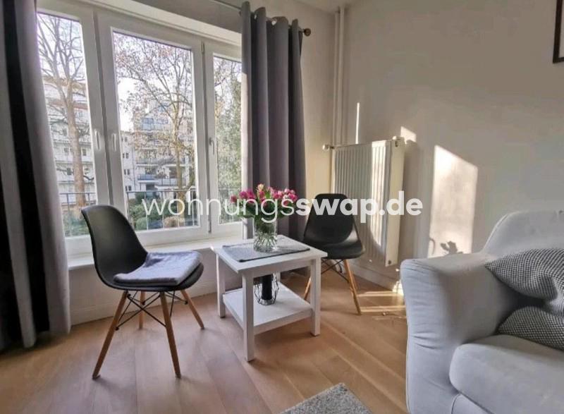 Etagenwohnung Hamburg Winterhude - 1 Zimmer, 24 m&sup2;, 500&euro; | Angebot:24541567