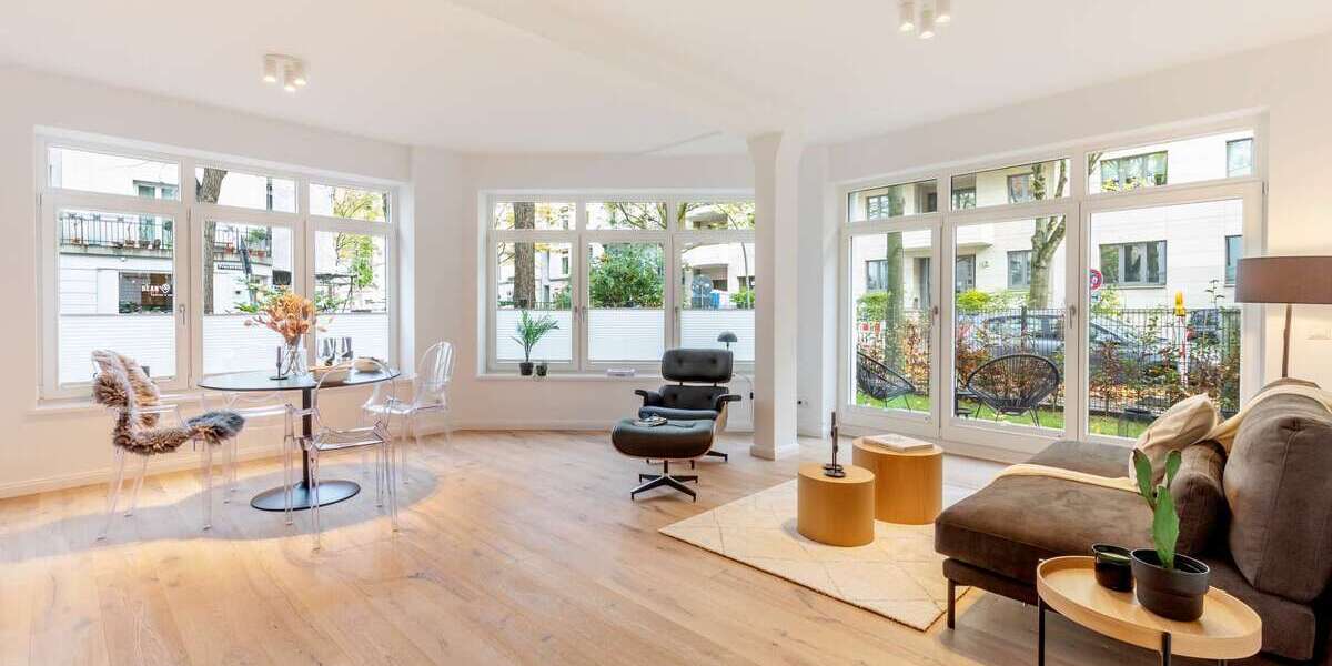 Etagenwohnung Hamburg Winterhude - 2 Zimmer, 64 m&sup2;, 549.000&euro; | Angebot:26008333
