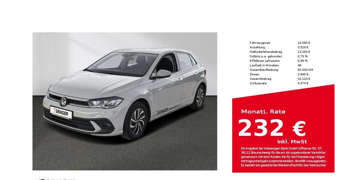 VW Polo 19.810 km 16.580 &euro; Bad Oldesloe 23843