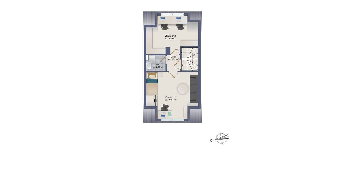 Reihenmittelhaus Norderstedt Harksheide - 5 Zimmer, 100 m&sup2;, 399.000&euro; | Angebot:25938366