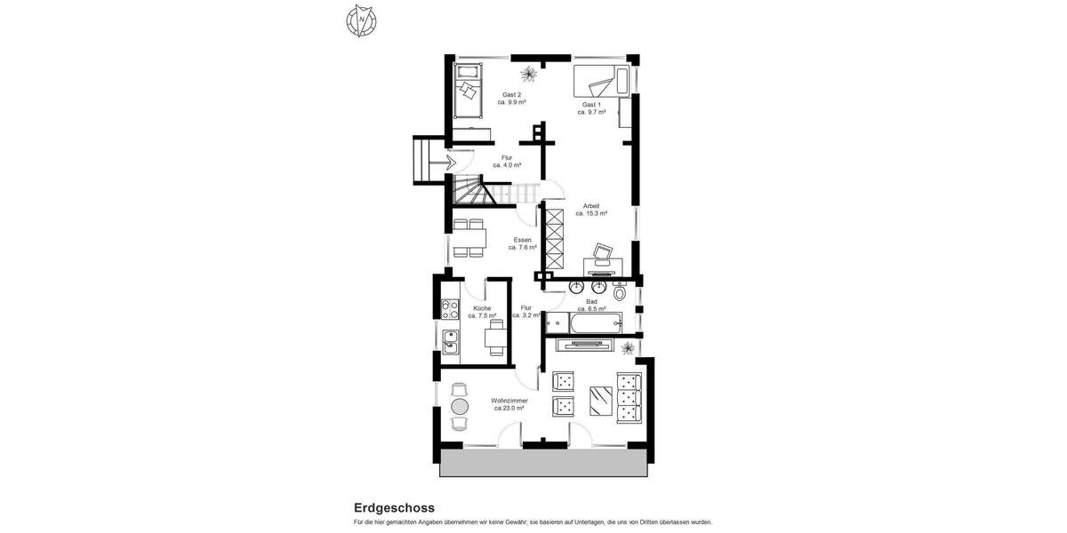Einfamilienhaus Hamburg Lohbrügge - 6 Zimmer, 120 m&sup2;, 450.000&euro; | Angebot:25674638