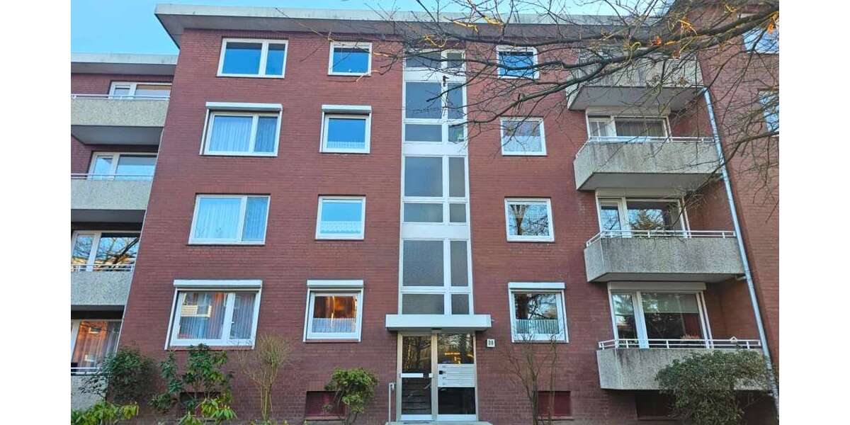 Etagenwohnung Hamburg / Poppenbüttel Poppenbüttel - 3 Zimmer, 84 m&sup2;, 1.195&euro; | Angebot:25787550