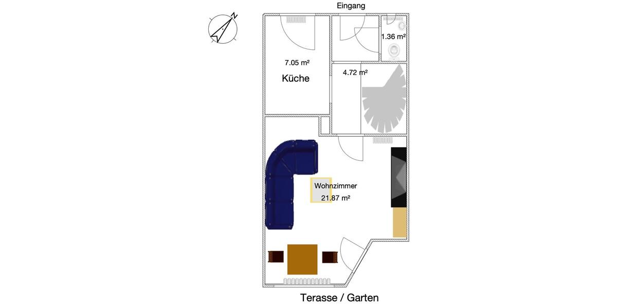 Reihenhaus Hamburg Schnelsen - 4 Zimmer, 100 m&sup2;, 480.000&euro; | Angebot:26963700