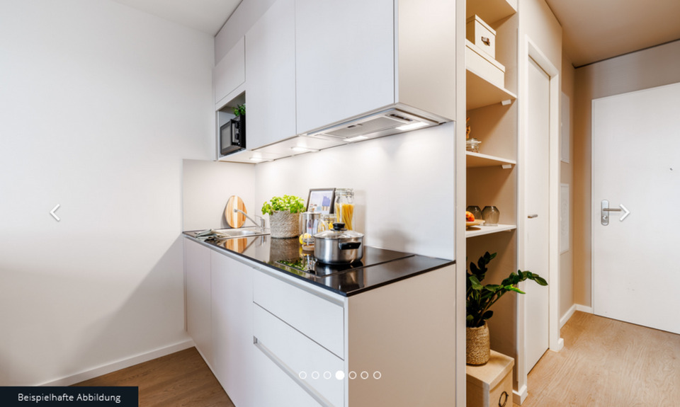 Etagenwohnung Hamburg Hamburg-Mitte - 1 Zimmer, 22 m&sup2;, 1.133&euro; | Angebot:25393743