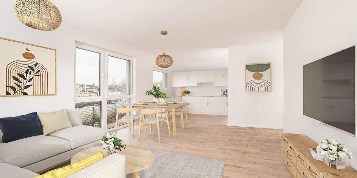 Etagenwohnung Henstedt-Ulzburg Ulzburg - 3 Zimmer, 88 m&sup2;, 427.000&euro; | Angebot:25668703