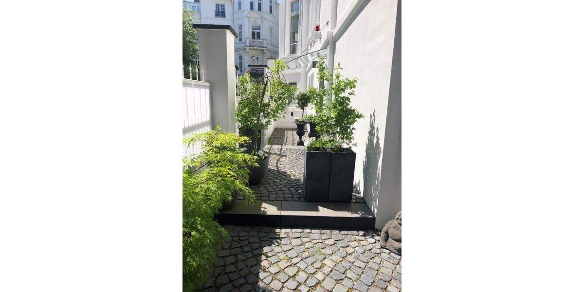 Terrassenwohnung Hamburg Harvestehude - 4 Zimmer, 121 m&sup2;, 1.250.000&euro; | Angebot:25801243