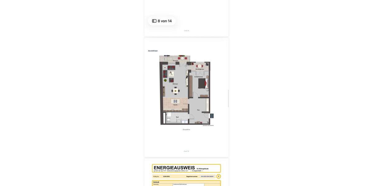 Etagenwohnung Hamburg Bergedorf - 2 Zimmer, 103 m&sup2;, 1.300&euro; | Angebot:25972117