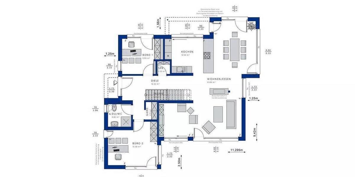 Mehrfamilienhaus, Wohnhaus Hamburg Volksdorf - 7 Zimmer, 210 m&sup2;, 1.278.530&euro; | Angebot:25927143