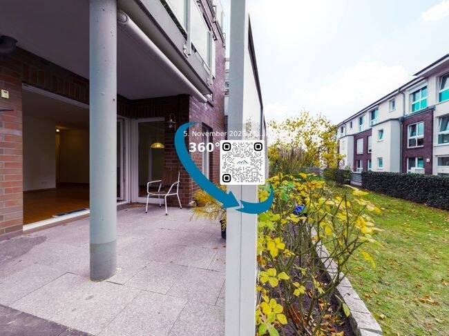 Terrassenwohnung Rellingen - 3 Zimmer, 81 m&sup2;, 419.000&euro; | Angebot:25700660