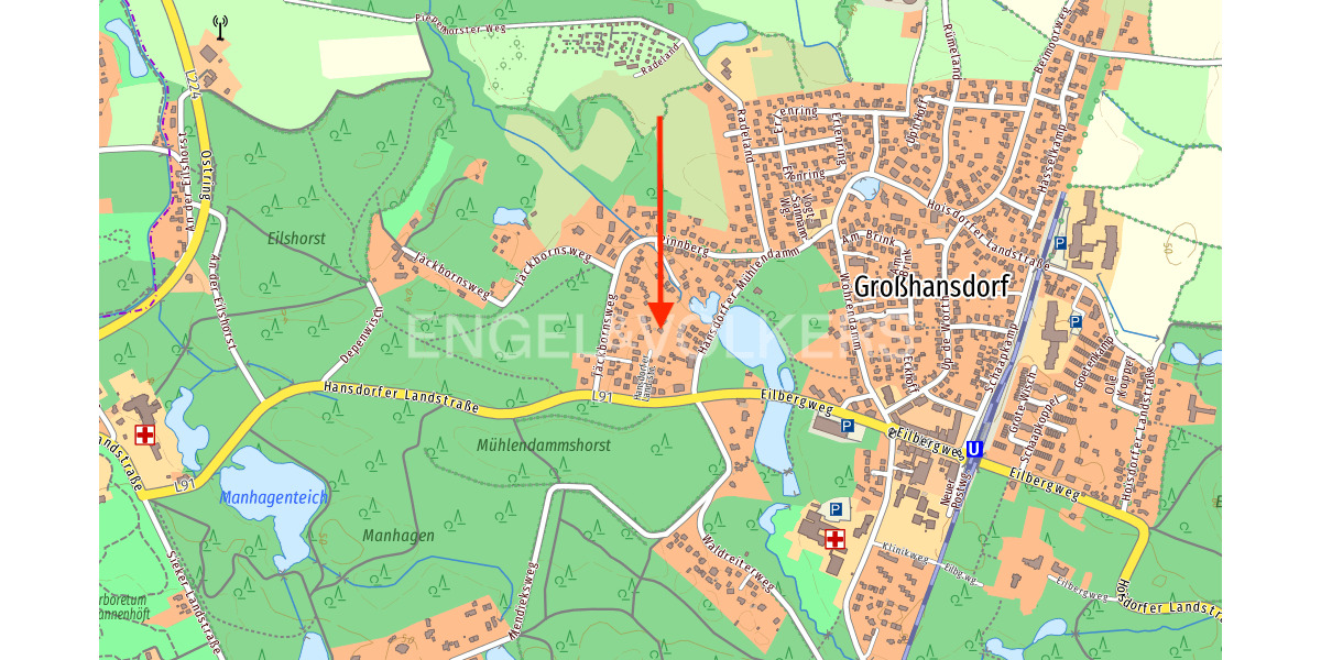 Grundstück Großhansdorf - 229.000&euro; | Angebot:25916409