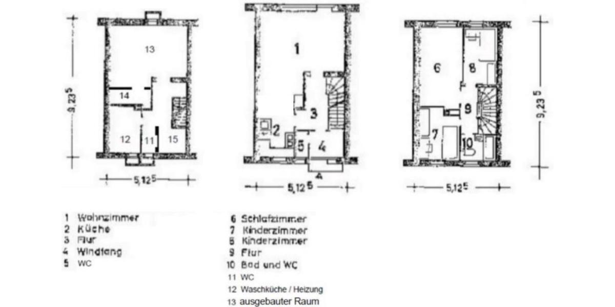 Reihenhaus Hamburg Langenhorn - 4 Zimmer, 115 m&sup2;, 500.000&euro; | Angebot:25999631