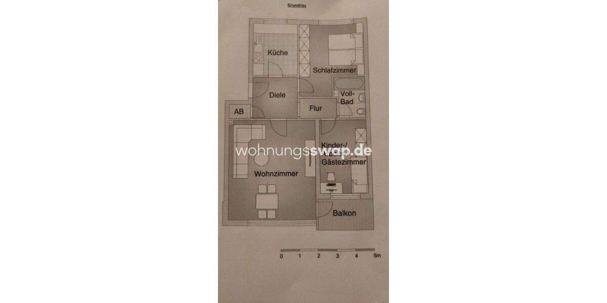 Etagenwohnung Hamburg Horn - 3 Zimmer, 76 m&sup2;, 1.150&euro; | Angebot:25919752