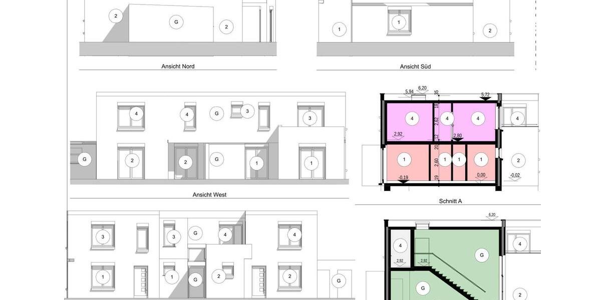 Etagenwohnung Hamburg Harburg - 2 Zimmer, 60 m&sup2;, 1.200&euro; | Angebot:25898076