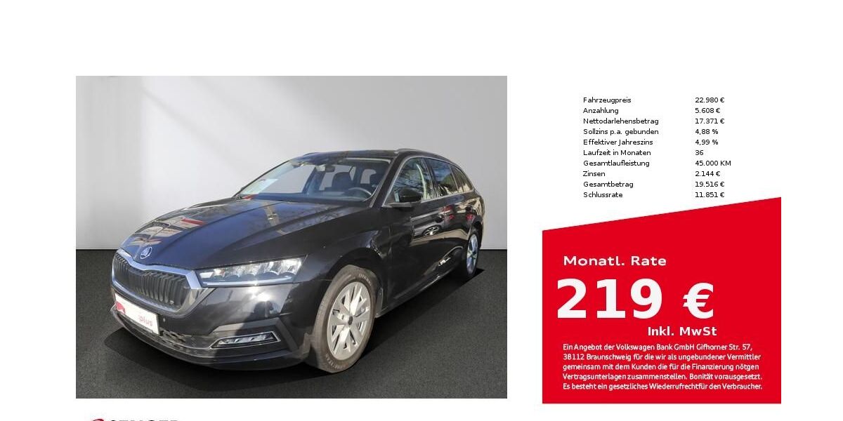 Skoda Octavia 76.450 km 22.980 &euro; Bad Oldesloe 23843