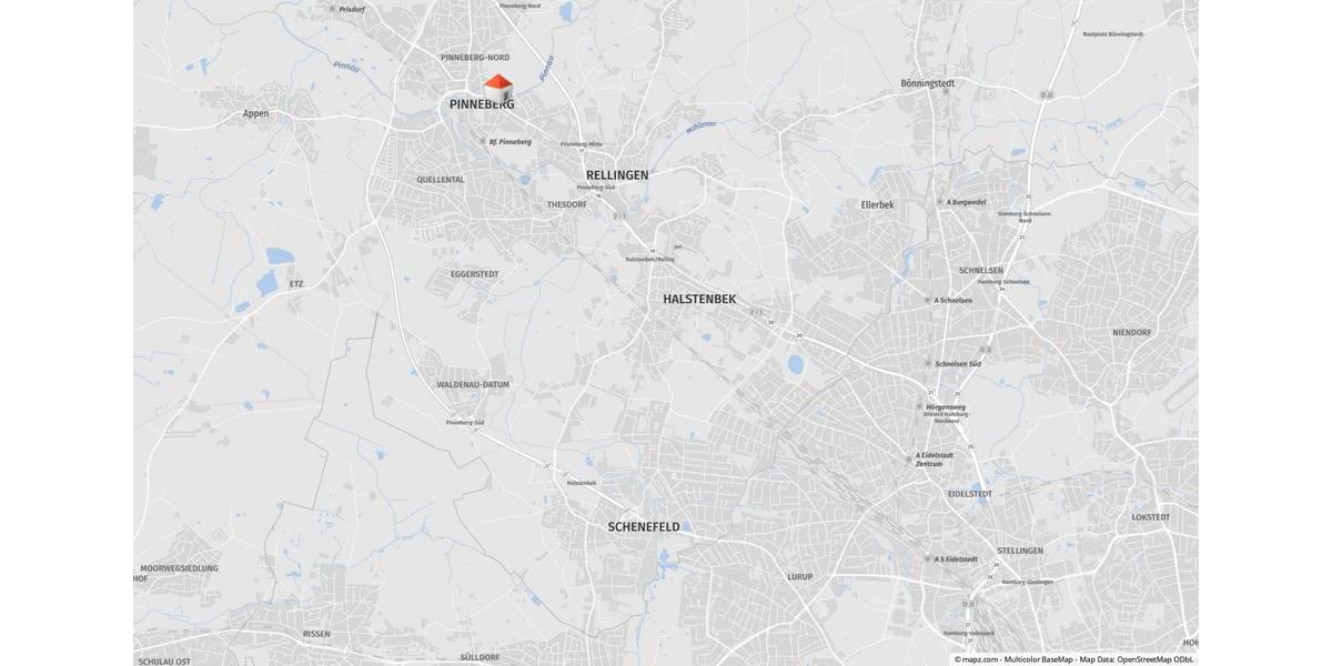 Maisonettenwohnung Pinneberg - 4 Zimmer, 129 m&sup2;, 2.002&euro; | Angebot:25646235