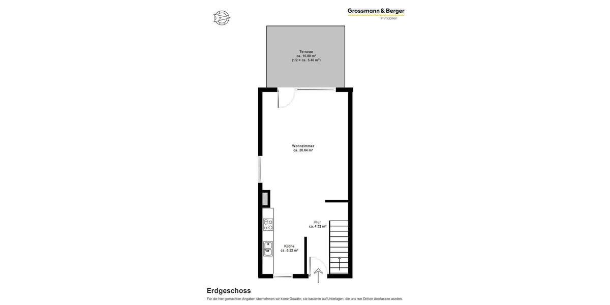 Reihenendhaus Hamburg Sülldorf - 2 Zimmer, 68 m&sup2;, 430.000&euro; | Angebot:25726572