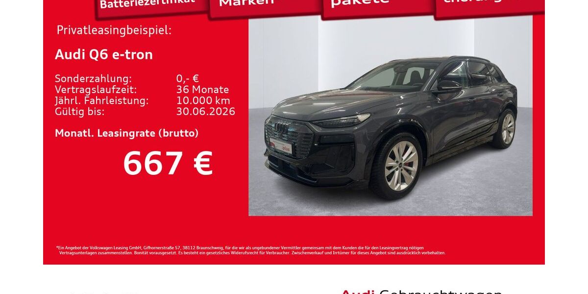 Audi Q6 e-tron 14.090 km 63.850 &euro; Hamburg 20537