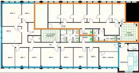 Gewerbeobjekt Hamburg Lokstedt - 7 Zimmer, 184 m&sup2;, 1.472&euro; | Angebot:25733909
