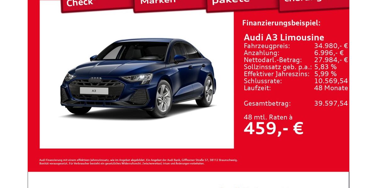 Audi A3 30.447 km 31.990 &euro; Hamburg 22419