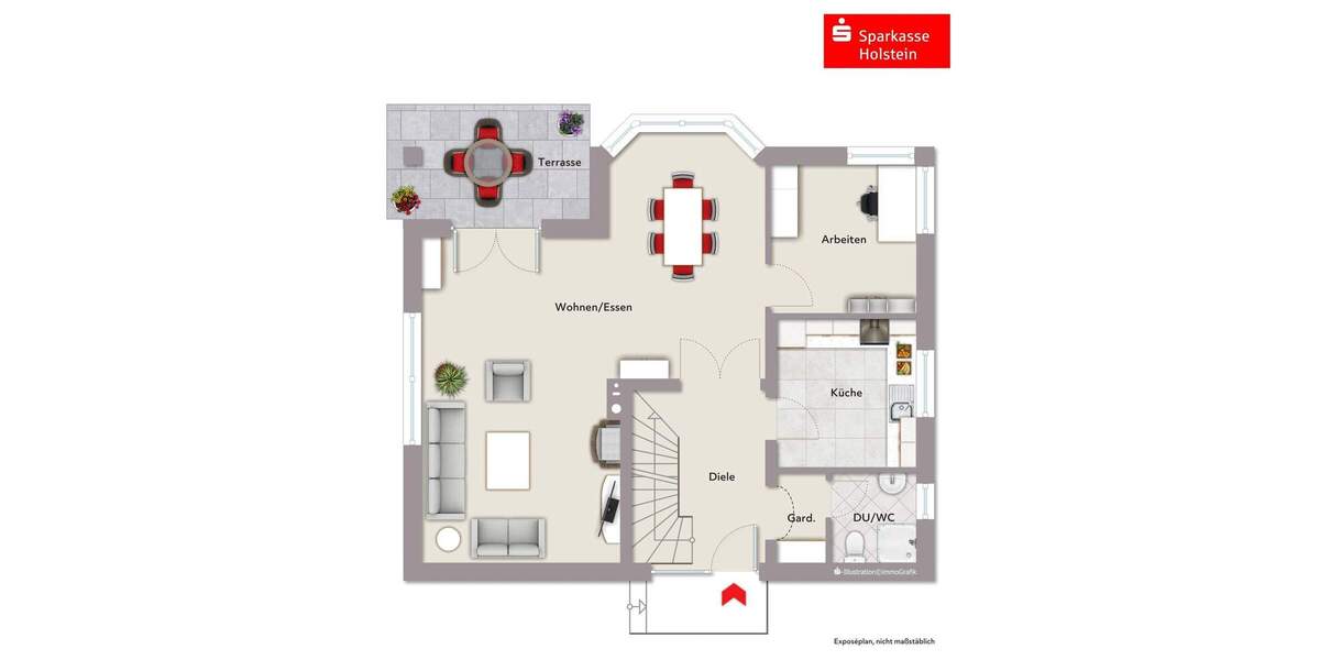Einfamilienhaus Barsbüttel - 5 Zimmer, 131 m&sup2;, 535.000&euro; | Angebot:25896450
