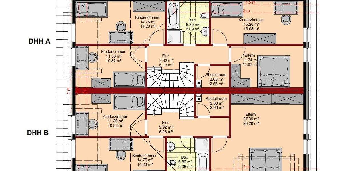 Reihenmittelhaus Hamburg / Osdorf Osdorf - 4 Zimmer, 135 m&sup2;, 598.000&euro; | Angebot:25705792