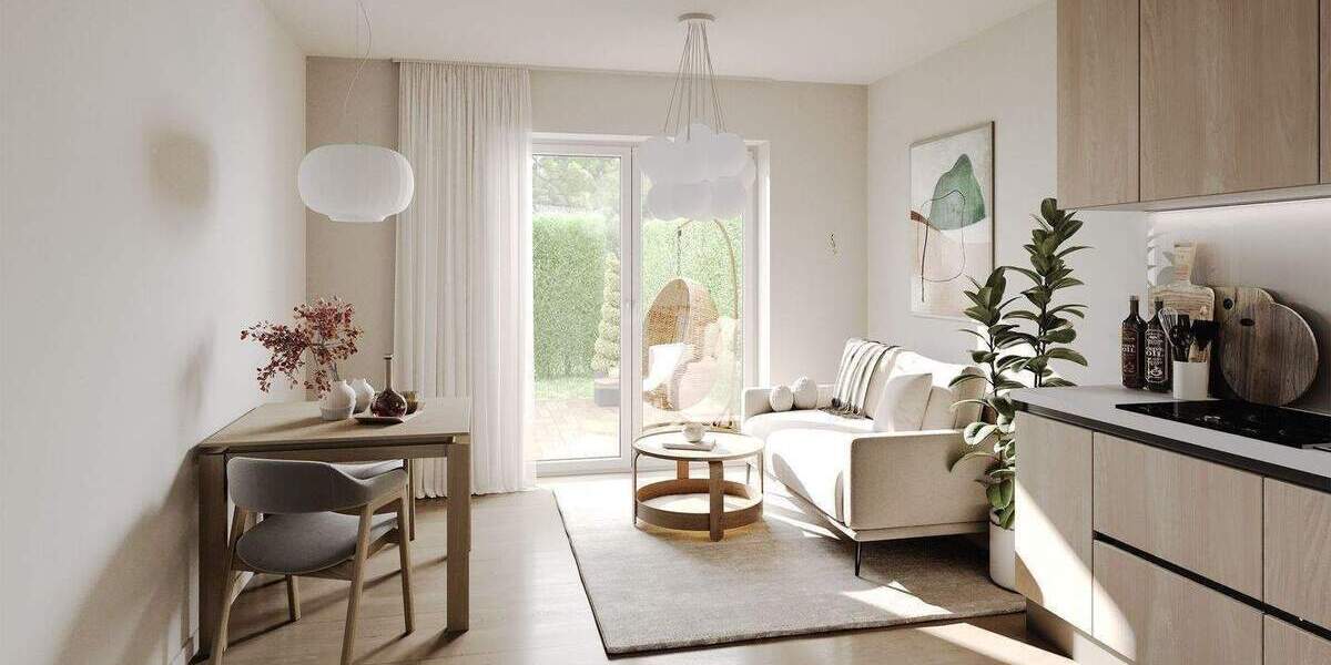 Terrassenwohnung Hamburg Alsterdorf - 2 Zimmer, 379.900&euro; | Angebot:25928522