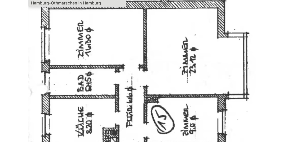 Mehrfamilienhaus, Wohnhaus Hamburg Altona - 3 Zimmer, 68 m&sup2;, 520.000&euro; | Angebot:25640706