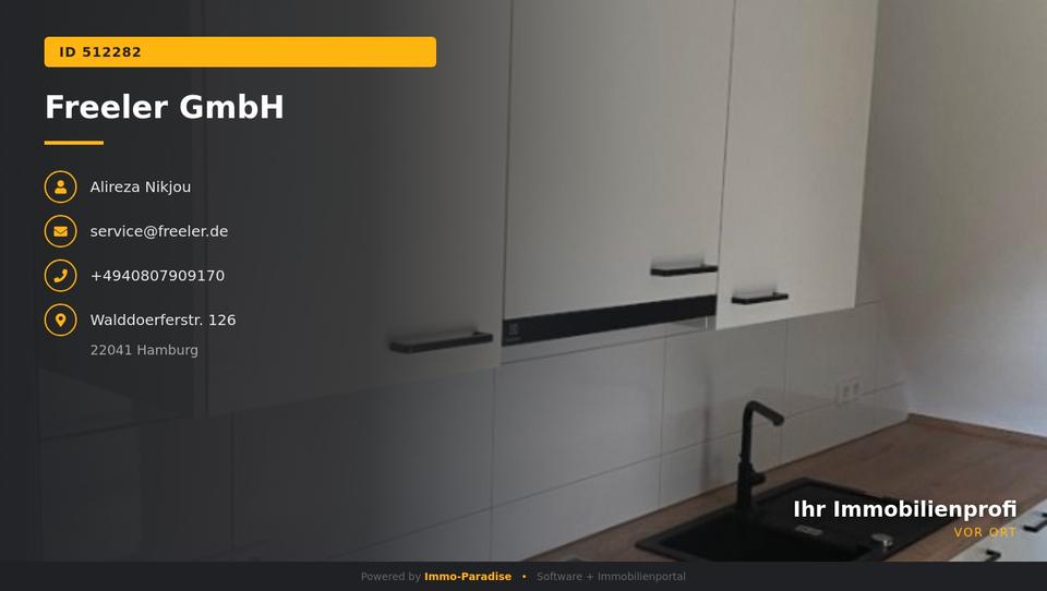 Etagenwohnung Hamburg Wandsbek - 3 Zimmer, 73 m&sup2;, 755&euro; | Angebot:25265823