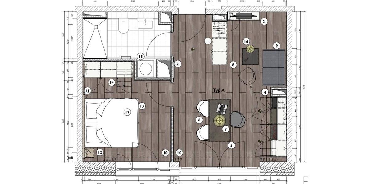 Etagenwohnung Hamburg Hamburg-Mitte - 2 Zimmer, 41 m&sup2;, 1.112&euro; | Angebot:25127282
