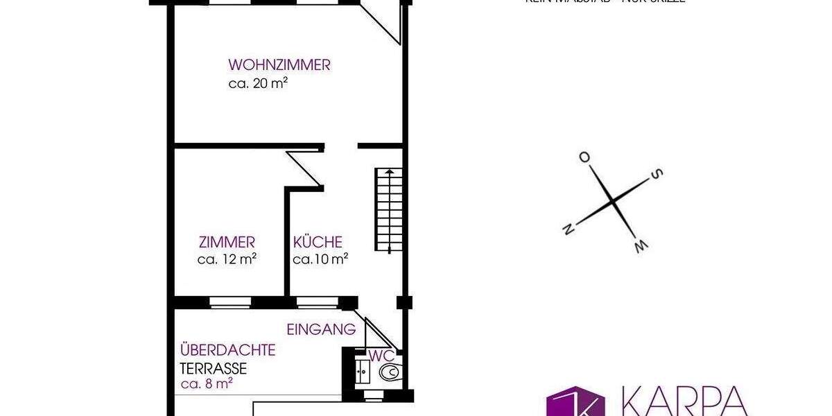 Reihenmittelhaus Hamburg Billstedt - 3 Zimmer, 70 m&sup2;, 310.000&euro; | Angebot:25682383