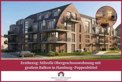 Wohnung Hamburg Poppenbüttel - 3 Zimmer, 65 m&sup2;, 475.000&euro; | Angebot:25836709
