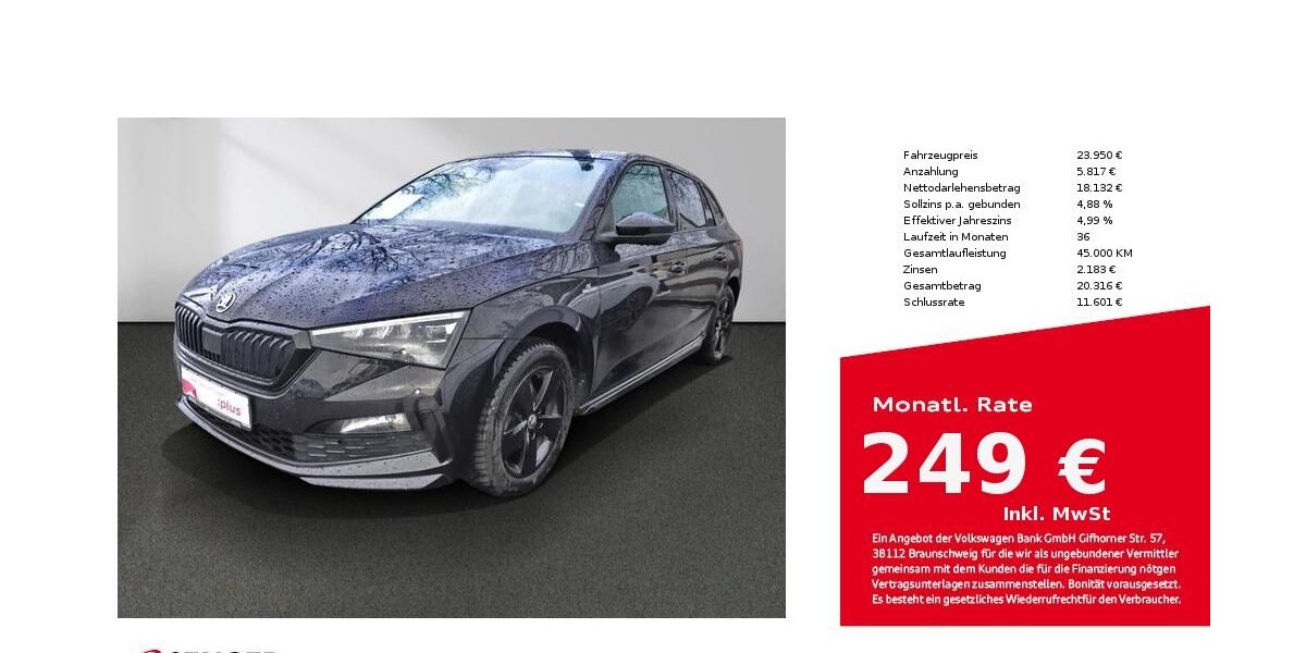 Skoda Scala 56.700 km 23.950 &euro; Bad Oldesloe 23843