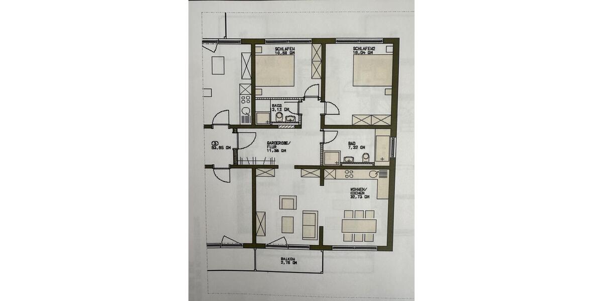 Etagenwohnung Pinneberg - 3 Zimmer, 520.000&euro; | Angebot:20274374