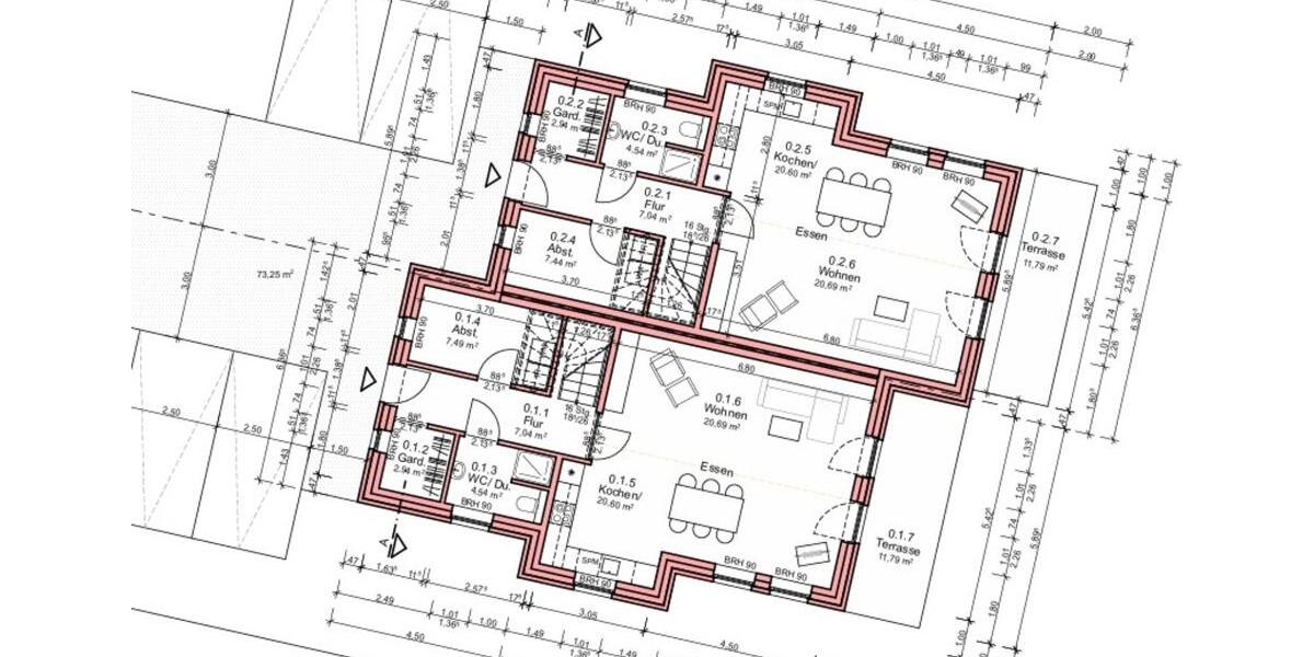 Doppelhaushälfte Jork - 4 Zimmer, 133 m&sup2;, 1.995&euro; | Angebot:24409134