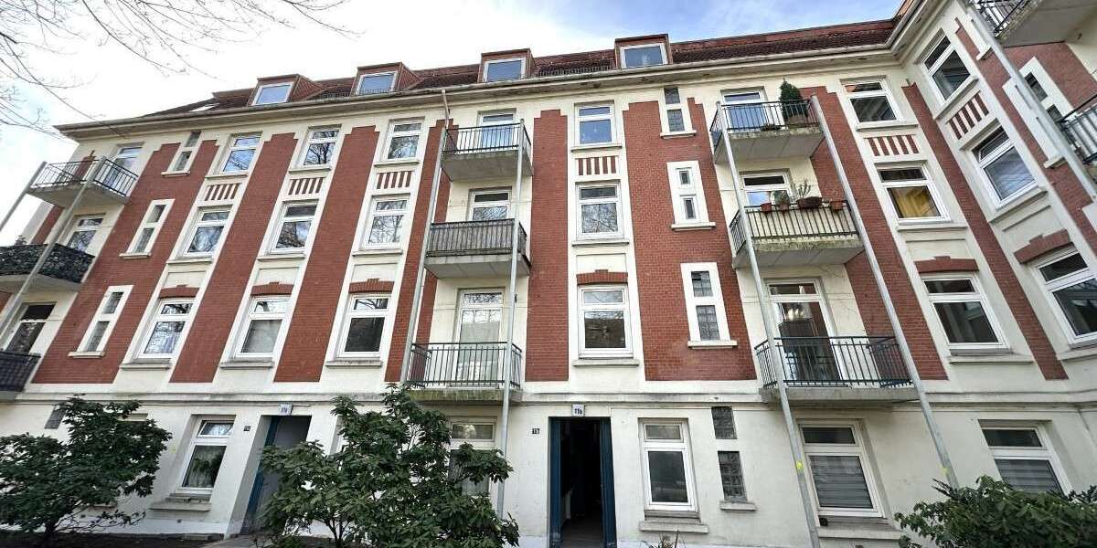 Etagenwohnung Hamburg Barmbek-Süd - 2 Zimmer, 47 m&sup2;, 279.000&euro; | Angebot:25324498