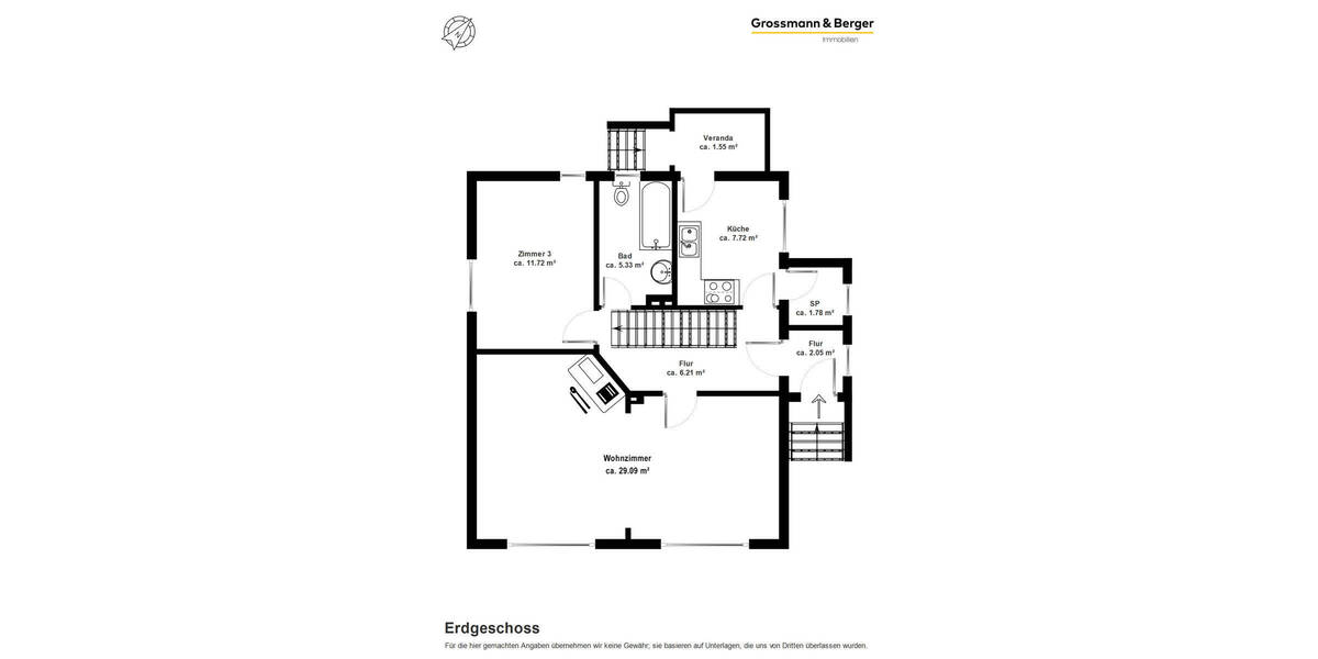 Einfamilienhaus Hamburg Bramfeld - 4 Zimmer, 94 m&sup2;, 499.000&euro; | Angebot:26042925