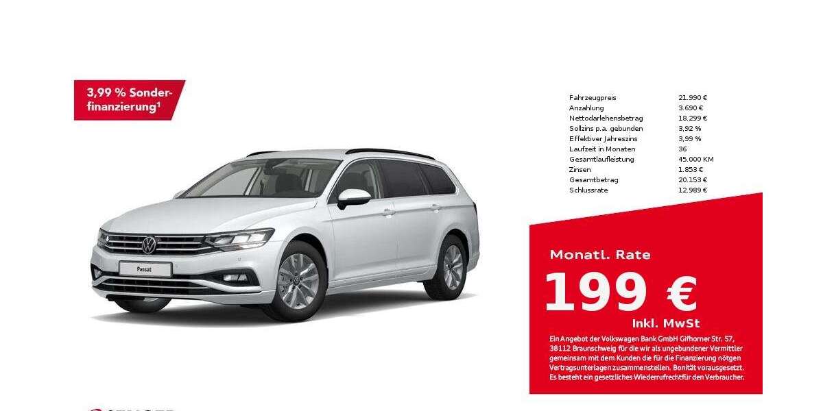VW Passat Variant 85.960 km 21.990 &euro; Bad Oldesloe 23843