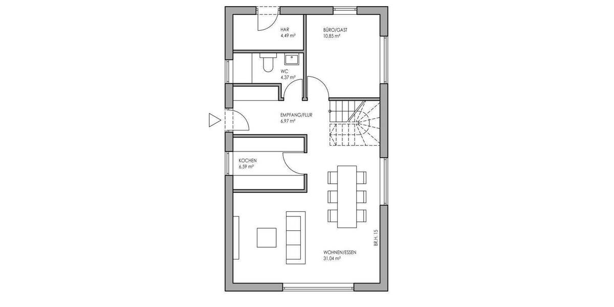 Einfamilienhaus Hamburg / Poppenbüttel Poppenbüttel - 5 Zimmer, 120 m&sup2;, 779.000&euro; | Angebot:25705776