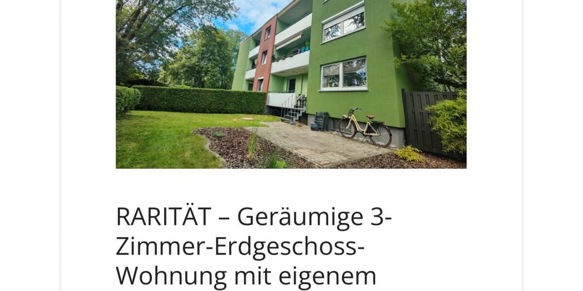 Erdgeschoßwohnung Uetersen - 3 Zimmer, 82 m&sup2;, 269.500&euro; | Angebot:25971316
