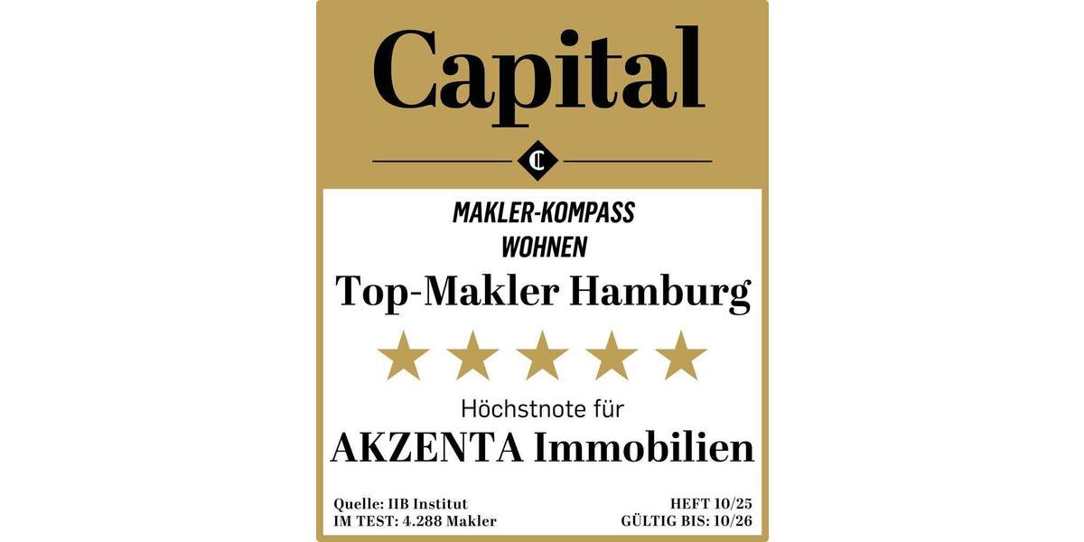 Etagenwohnung Hamburg / Volksdorf Volksdorf - 5 Zimmer, 120 m&sup2;, 585.000&euro; | Angebot:25731128