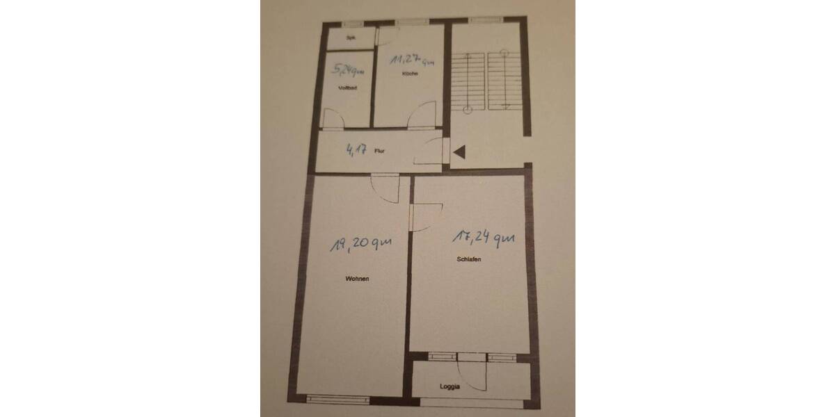 Etagenwohnung Hamburg Barmbek-Nord - 2 Zimmer, 58 m&sup2;, 375.000&euro; | Angebot:25929930