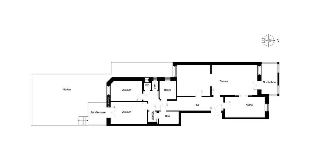 Etagenwohnung Hamburg Harvestehude - 4 Zimmer, 115 m&sup2;, 1.749.000&euro; | Angebot:25777898