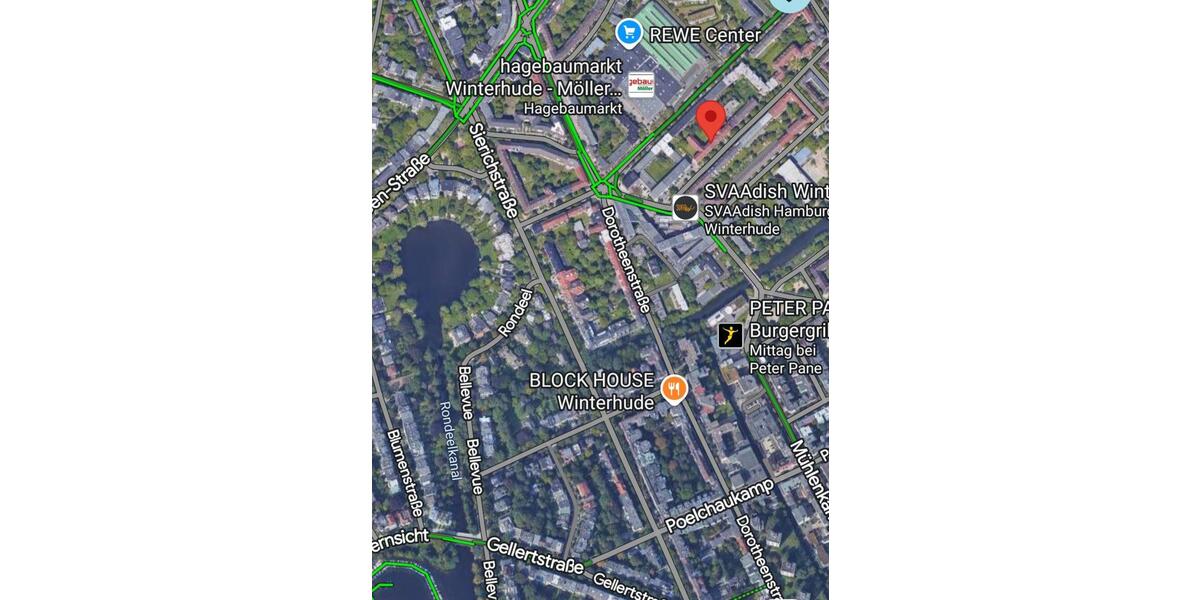 Etagenwohnung Hamburg Winterhude - 2 Zimmer, 47 m&sup2;, 349.000&euro; | Angebot:25104792