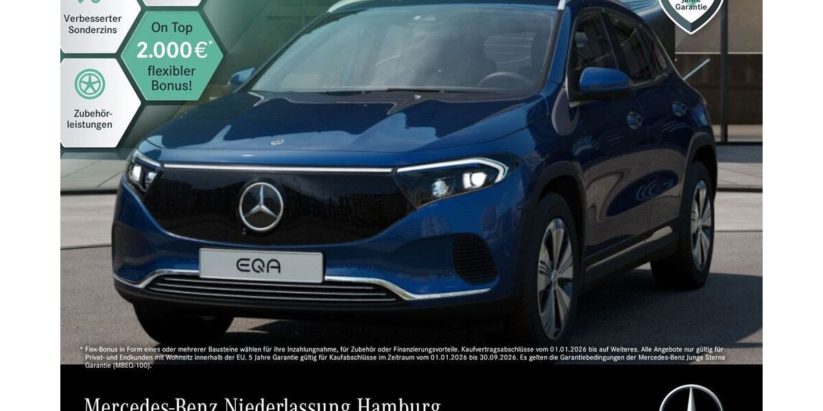 Mercedes-Benz EQA 7.034 km 34.490 &euro; Hamburg 22047