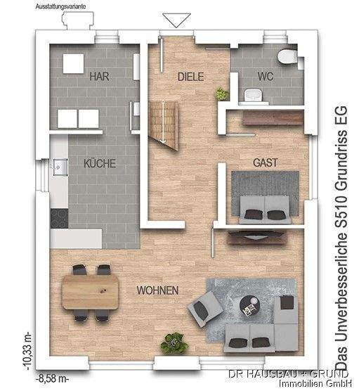 Einfamilienhaus Nahe - 5 Zimmer, 134 m&sup2;, 416.360&euro; | Angebot:25698614
