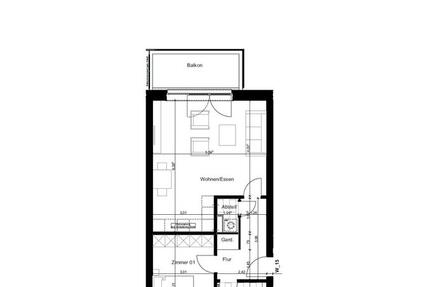 Wohnung Norderstedt Friedrichsgabe - 2 Zimmer, 66 m&sup2;, 1.185&euro; | Angebot:25843726