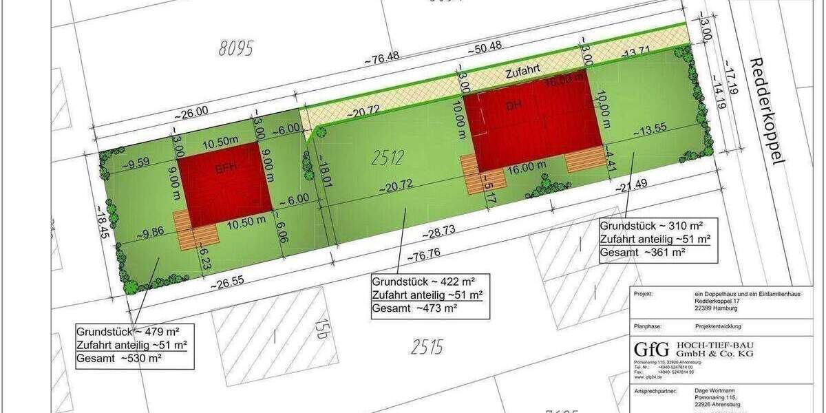 Doppelhaushälfte Hamburg Poppenbüttel - 641.000&euro; | Angebot:25957267