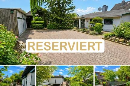 Traumhaftes Gartenparadies in ruhiger Sackgassenlage – Charmanter Bungalow mit großem Potential ! - Haus Alveslohe | Angebot:27055170