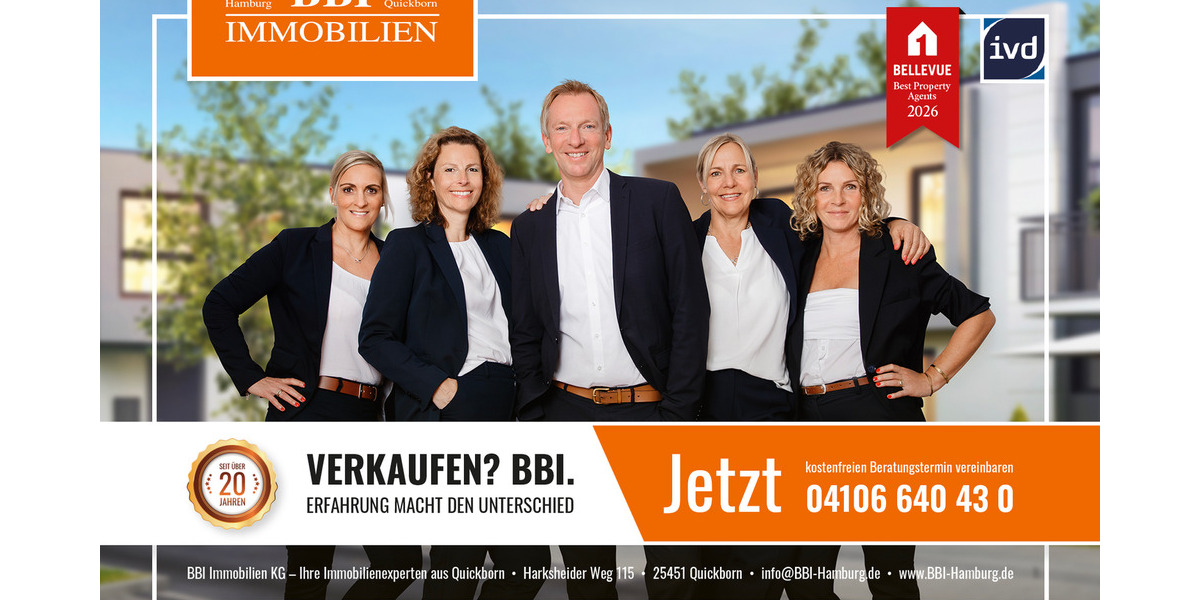 Einfamilienhaus Norderstedt Garstedt - 3 Zimmer, 135 m&sup2;, 635.000&euro; | Angebot:25669315