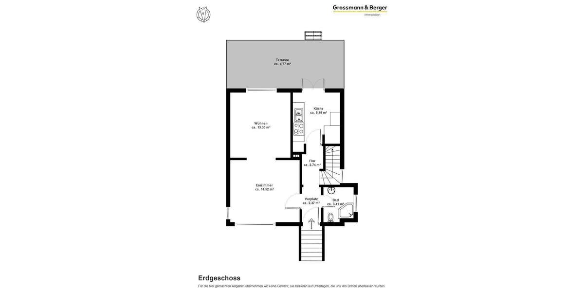 Einfamilienhaus Hamburg Niendorf - 3 Zimmer, 80 m&sup2;, 549.000&euro; | Angebot:25937476